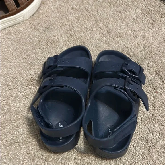 Cat & Jack Blue Sandals Comfortable Flip Flops - Picture 3 of 3